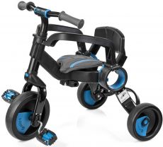 Детский трехколесный велосипед Galileo Strollcycle Black Синий, от 10 до 36 месяцев, до 25 кг (GB-1002-B)